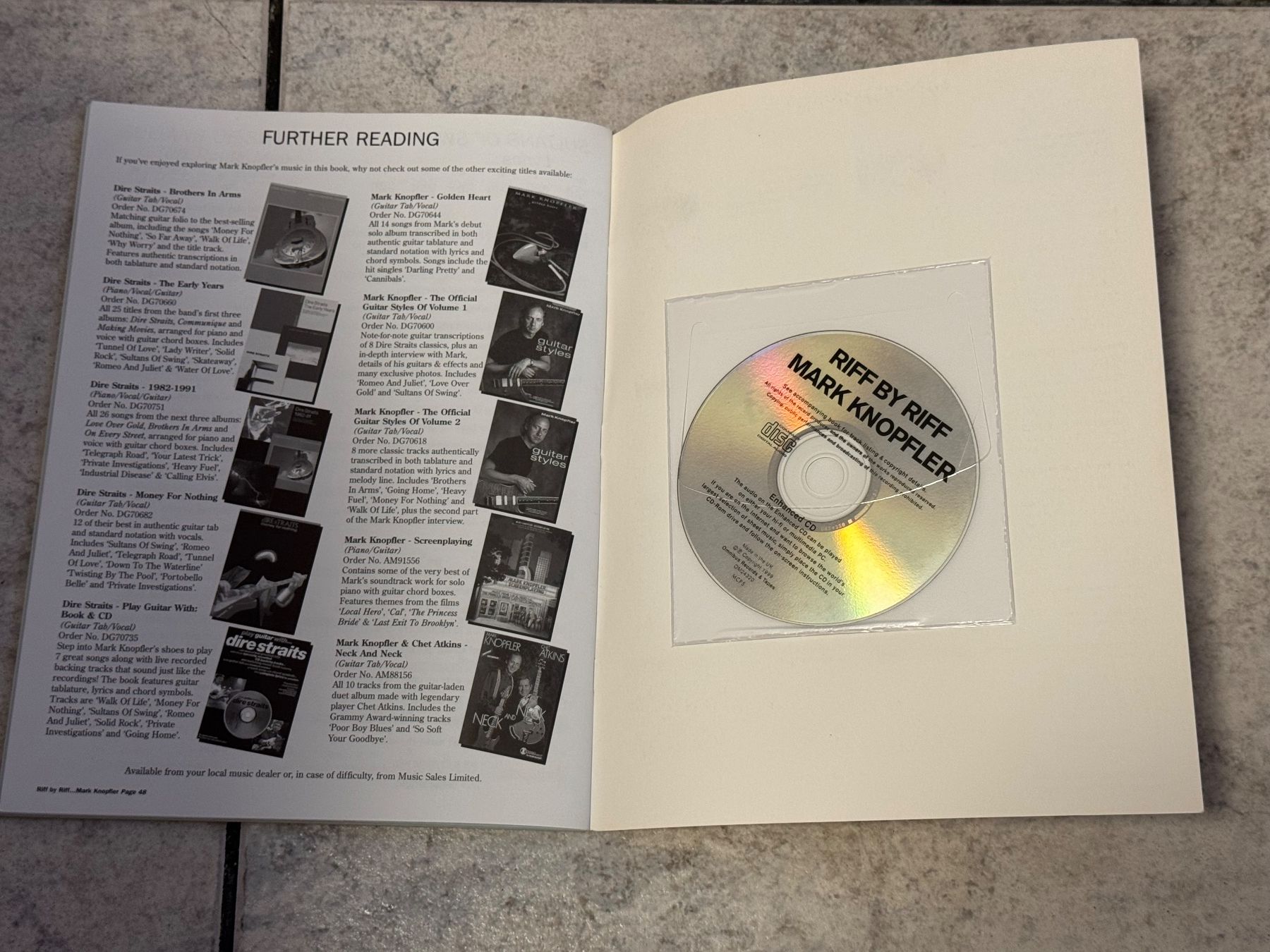 Libri: Riff by Riff: Mark Knopfler – Usato da Kaiseraugst venduto da Drasa 6