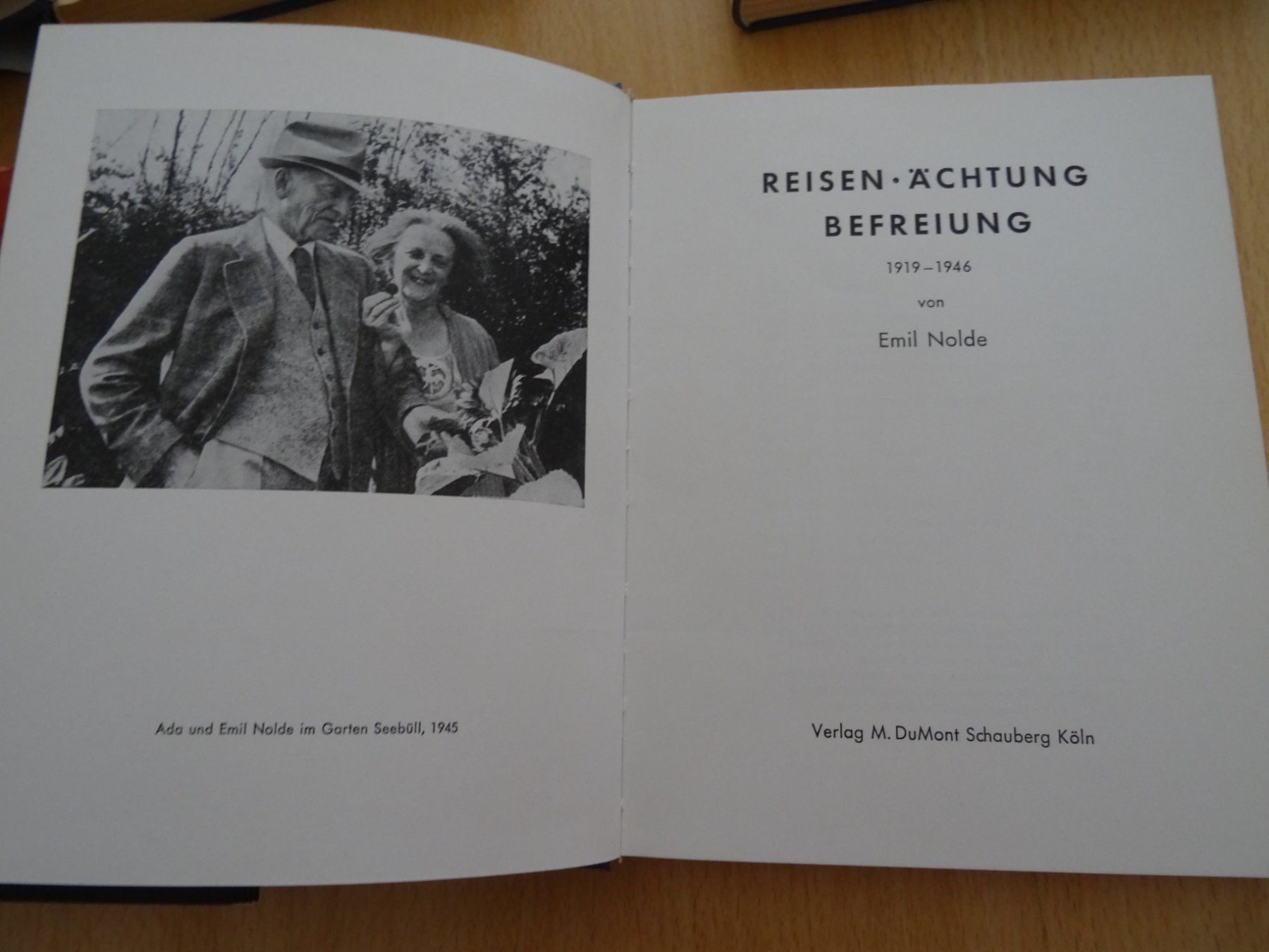 Bücher: Emil Nolde: Autobiographie in 4 Bänden – Gebraucht aus Lupfig von Buerkli20 8