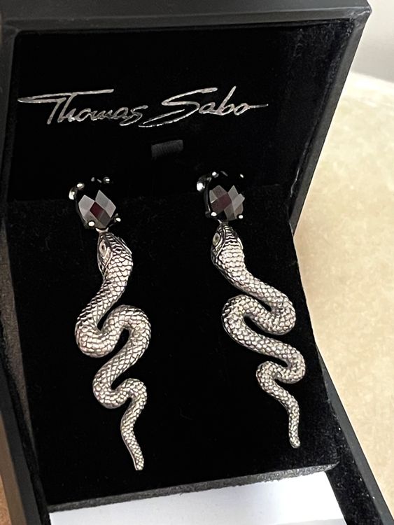 Thomas Sabo Orecchino Singolo In Argento 925 - Design Charm Club, Idea Regalo Personalizzata - copertina