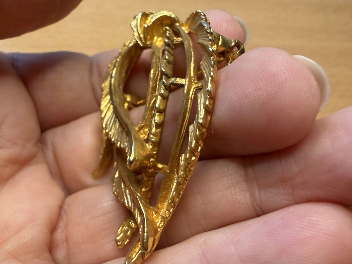Broches & Aiguilles: Vintage Blattnadel – D'occasion à Lamone par LaCantinaMagica 6