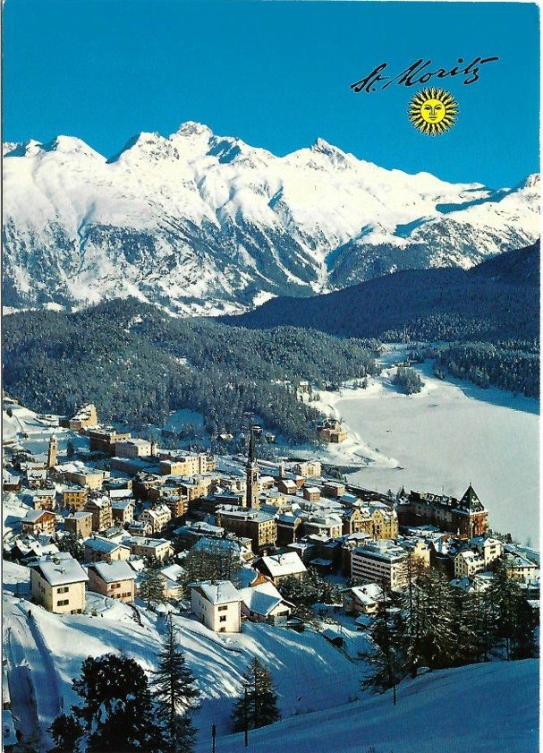 Ansichtskarten: AK St. Moritz GR – Gebraucht aus Rheinfelden von wil_m7gh