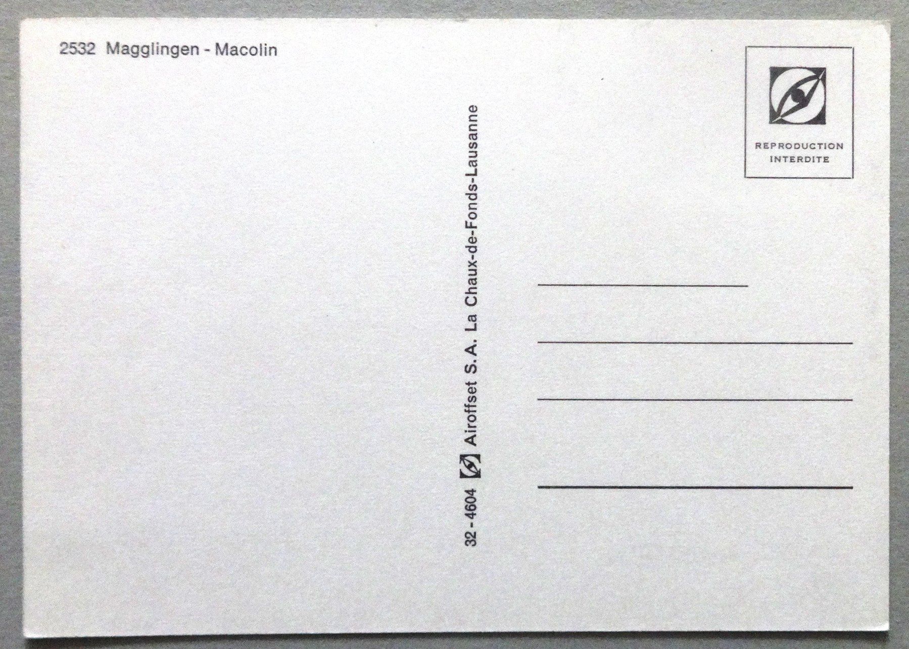 Cartoline postali: Magglingen - Macolin – Usato da Fétigny venduto da Billy2miny 1