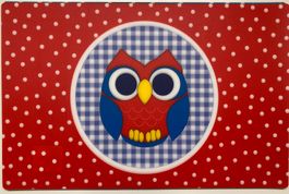 Tischset „Eule rot“