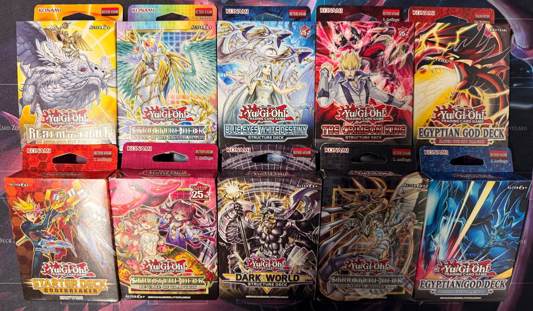 Yugioh Carte collezionabili: Yu-Gi-Oh! 10x Structure Deck - Set / OVP – Nuovo e nell'imballaggio originale da St. Margrethen SG venduto da Burim.