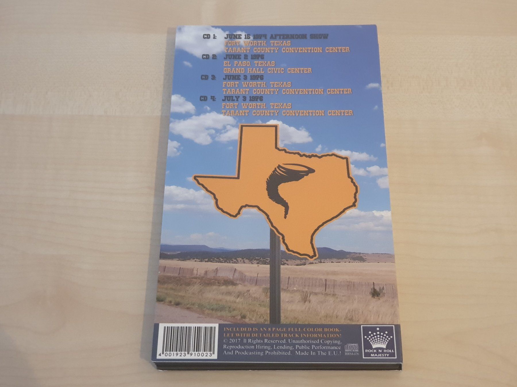 CD: Elvis Presley Texas Tornado 4 CD Set – Nuovo (secondo la descrizione) da Uerschhausen venduto da Burton77 1