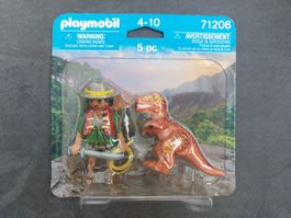 PLAYMOBIL 71206 Abenteurer mit T-Rex (Dinosaurier)