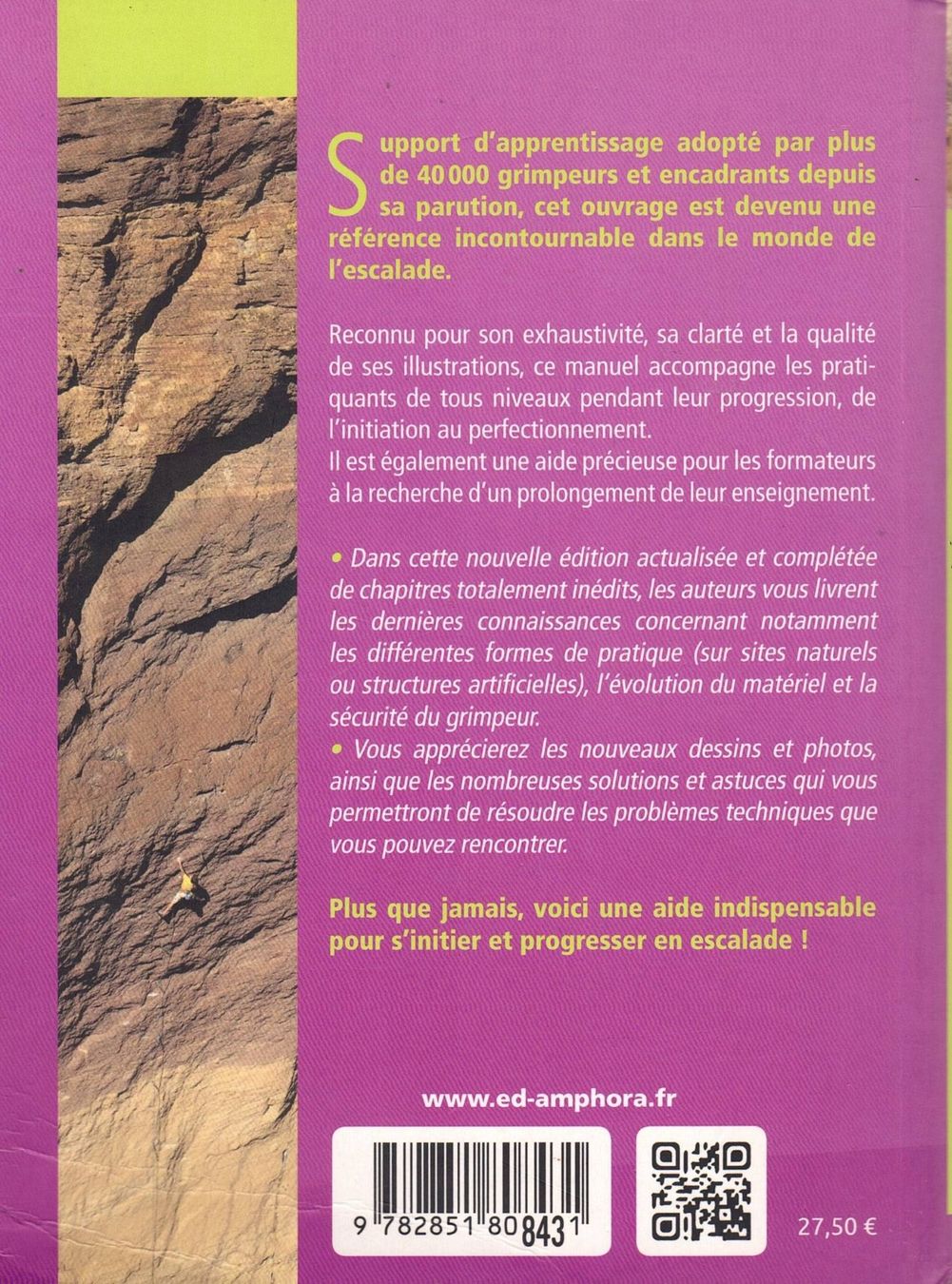 Libri: ESCALADE : S'INITIER ET PROGRESSER – Usato da Belprahon venduto da Moxford 1