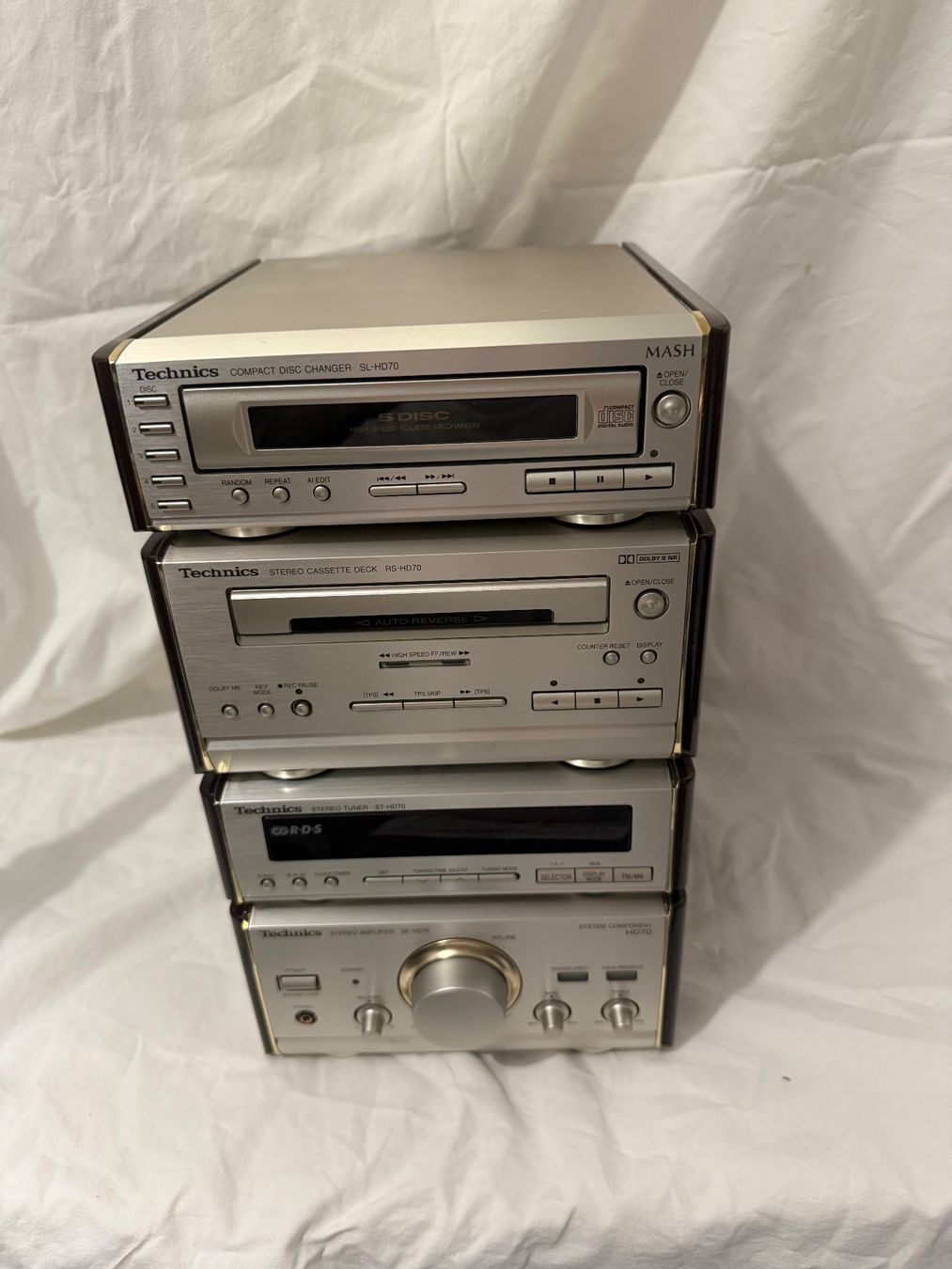Chaîne Hi-Fi Vintage Technics Série HD70 | (4 Éléments) (Gebraucht) in ...