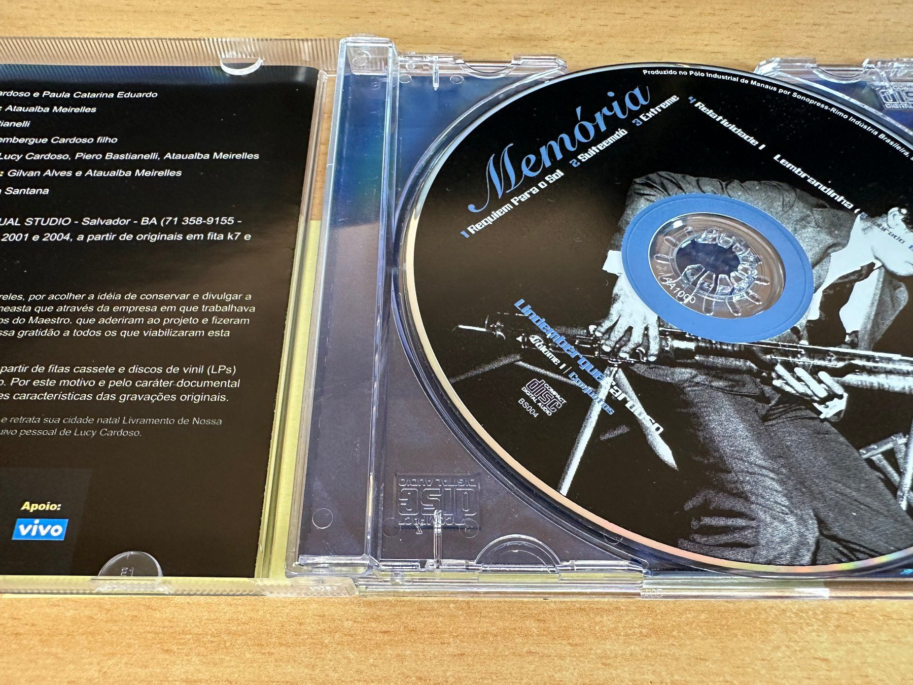 CD: Lindemberque R. Cardoso - Memoria – Usato da Rikon im Tösstal venduto da Alpenmutz 2
