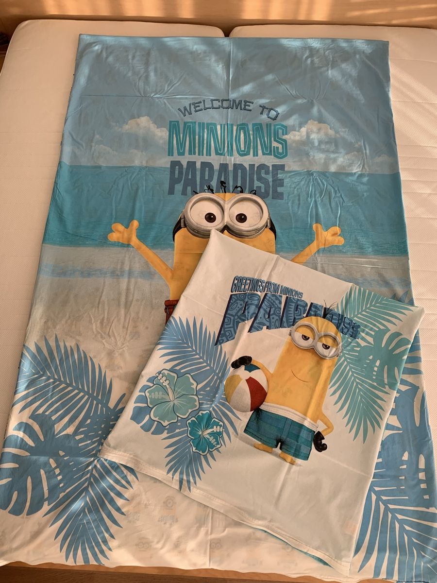 Biancheria da letto: Wendebettwäsche Minions Paradise – Usato da Münsingen venduto da fam_277y 1