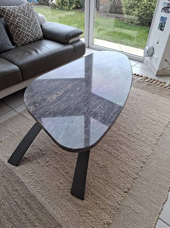 Tables: Magnifique table de salon en granit – D'occasion à Grone par Scorpion71 3