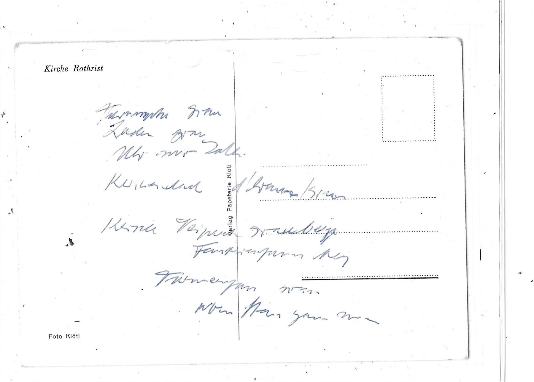 Ansichtskarten: AG Rothrist mit Kirche – Gebraucht aus Schocherswil von Wilare 1