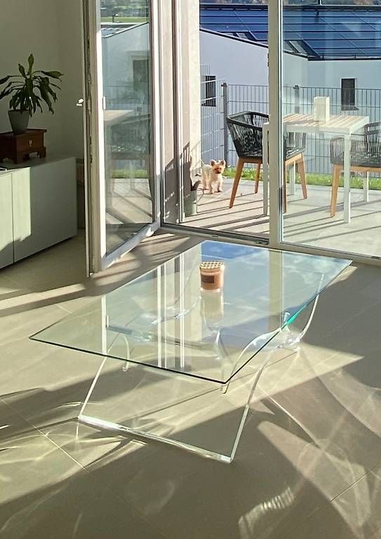 Tables: Table basse Pfister rectangulaire en verre – D'occasion à Morges par Genna_a1101 1