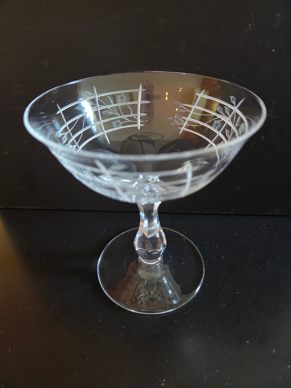 Rosenthal Bicchieri: Rosenthal Sanssouci Blattdekor Likör Glas – Usato da Rorschach venduto da Ma-Re