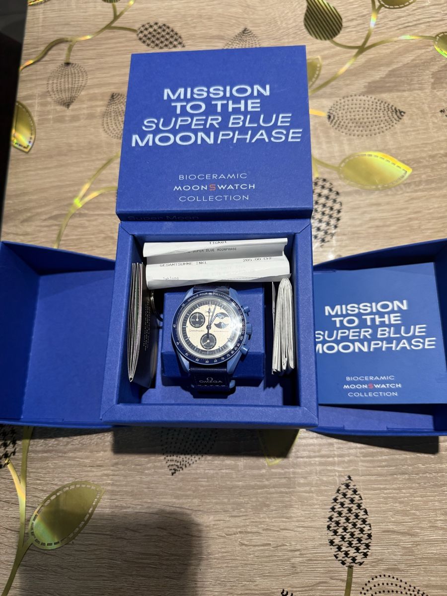 Swatch Orologi: Swatch&omega super Blu Moon – Nuovo e nell'imballaggio originale da Sierre venduto da isa_zty2