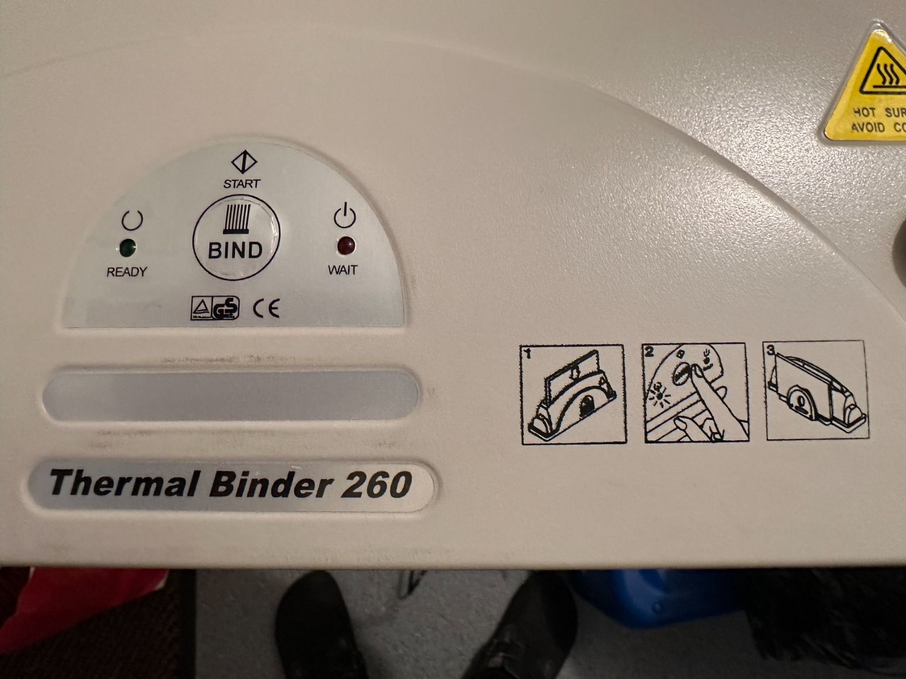 Ibico Bindegeräte: Präsentationsmappen Klebegerät. – Gebraucht aus Laupen ZH von Mcafi02 3