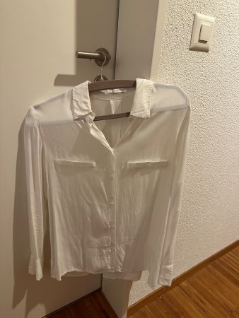 MANGO - Bluse - weiss - M