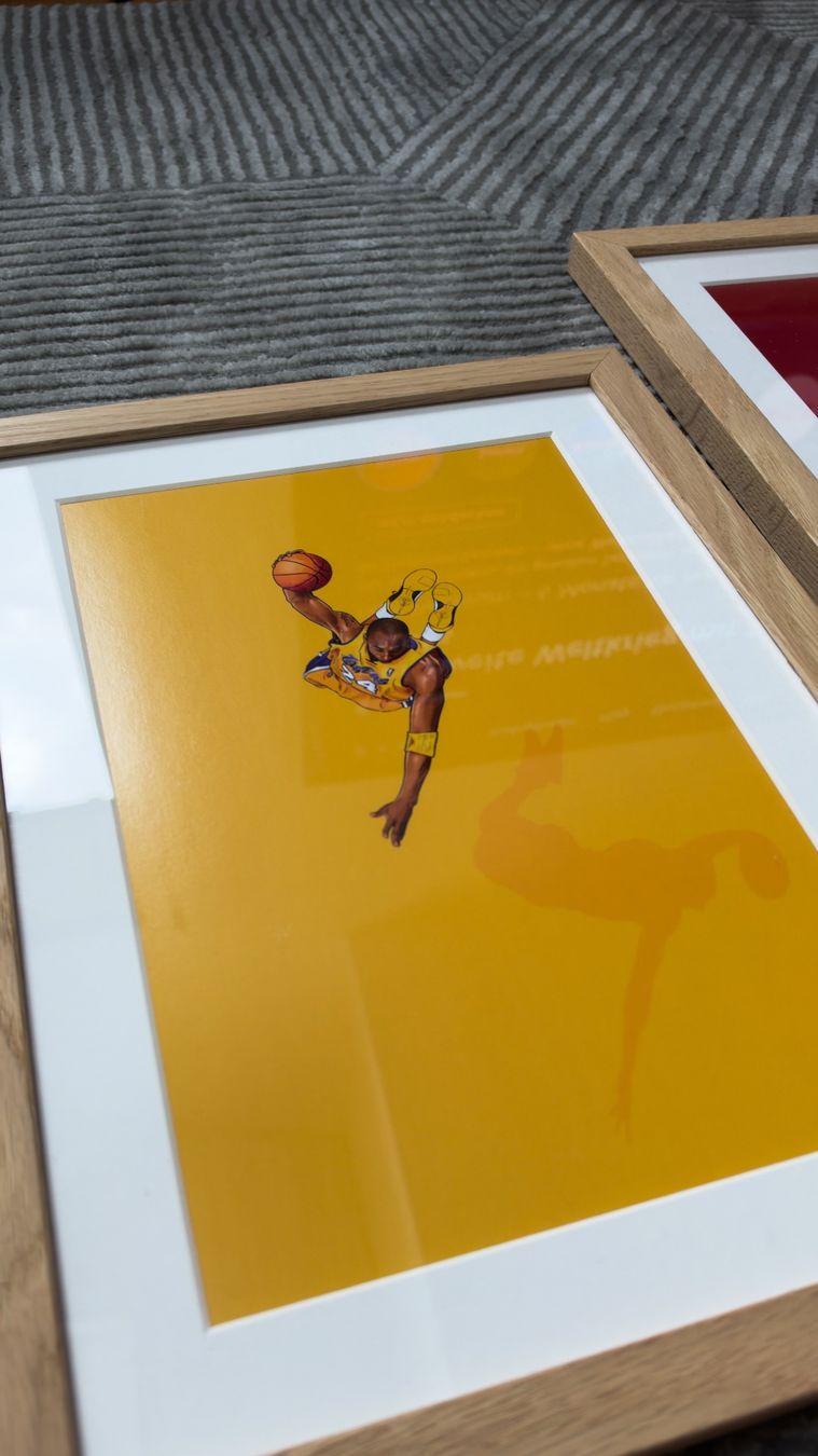 Foto & Immagini: Michael Jordan und Kobe Bryant Bilder – Usato da Russikon venduto da Bm2904 2