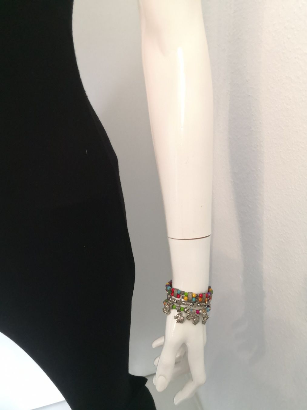 Armbänder & -reifen: 🤩BOHO-CHIC 3 ETHNO ARMBÄNDER MIT PERLEN & AMULETTEN NEU – Neu (gemäss Beschreibung) aus Olten von Naja-Twins-Twins 8