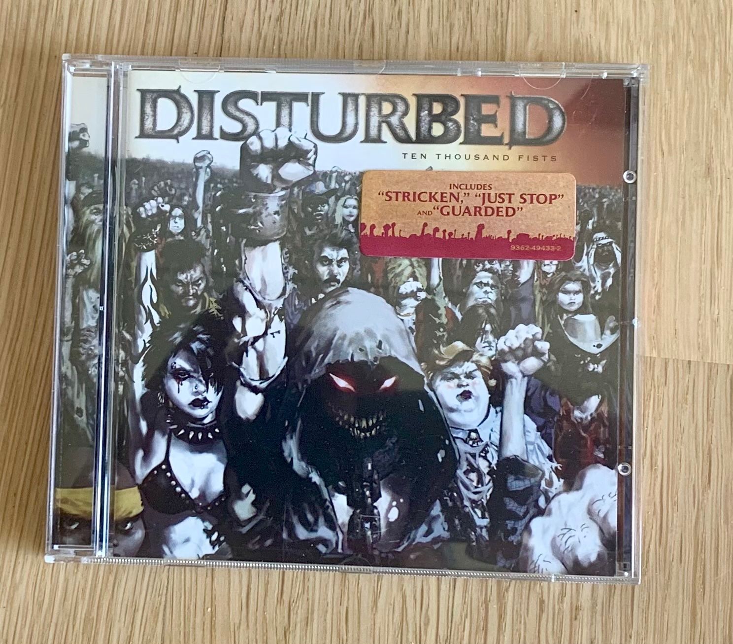 CD: Disturbed ten thousand fists – Usato da Zürich venduto da Fieber