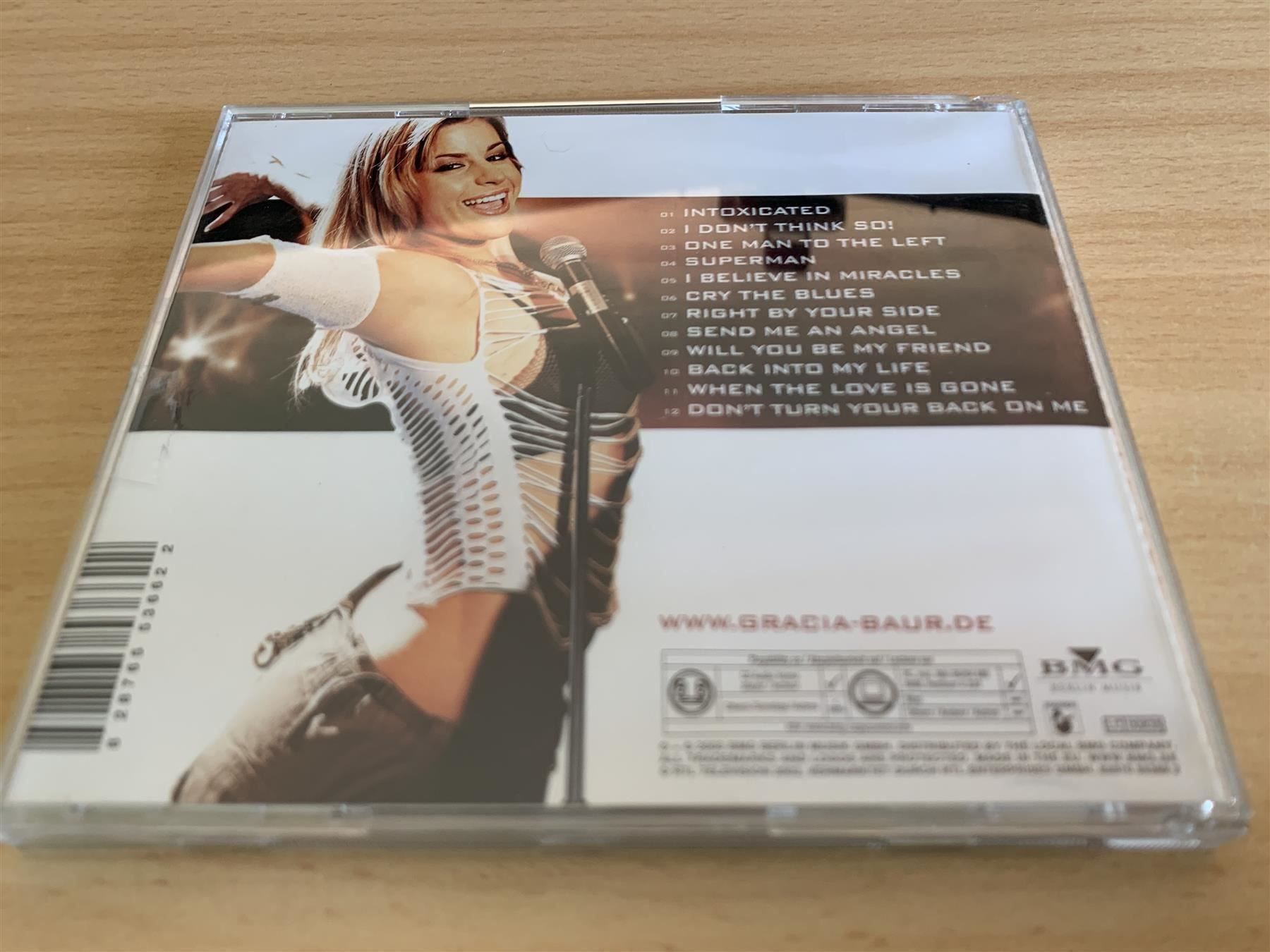 CD: Gracia – Intoxicated – Usato da Rikon im Tösstal venduto da Alpenmutz 1