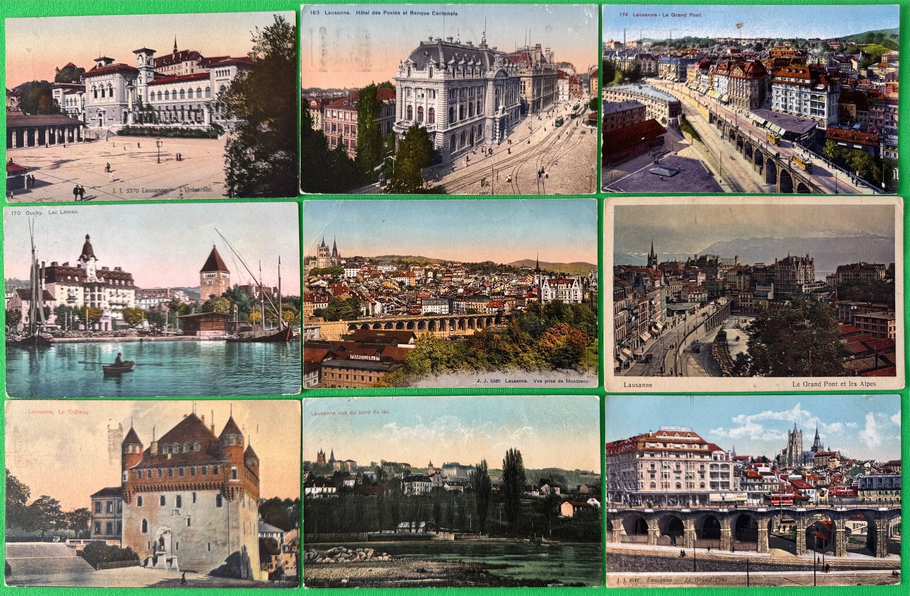 Cartoline postali: Sammlung "Lausanne", alte Karten und Briefe – Usato da Olten venduto da Pjotr8 2