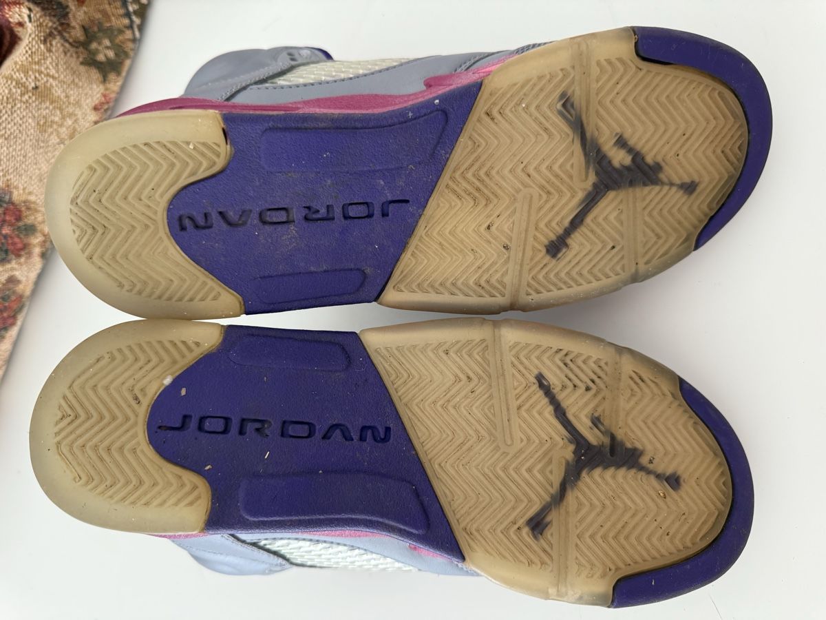 Jordan Scarpe da donna: Air Jordan 5 Retro ''Cement Grey Pink'' GS – Usato da Bern venduto da Sofia2012- 4