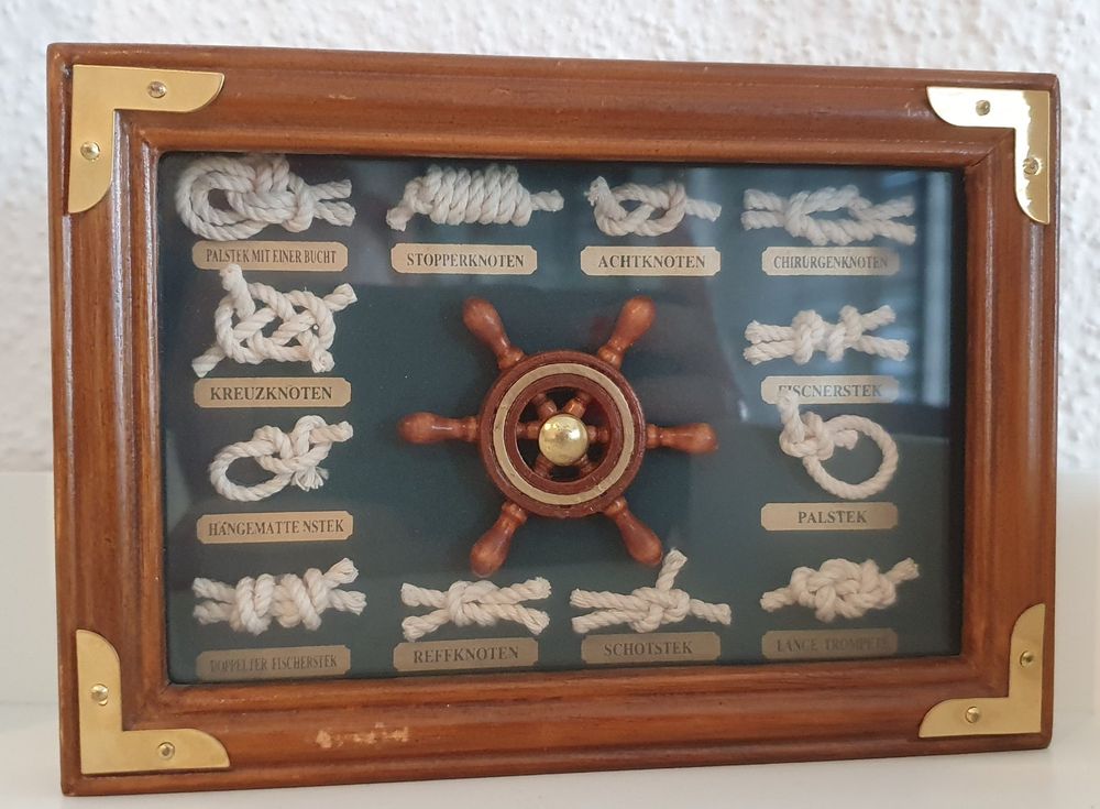 Seemannsknoten Sailor Segler Bild Deko Sea Meer Schiff | Kaufen auf Ricardo