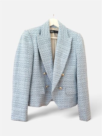 Zara Blazer babyblau, Grösse XS, neu & ungetragen