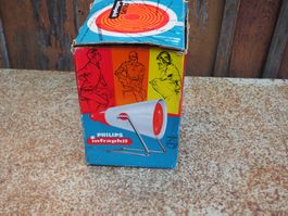 Alte Philips Wärmelampe, Sputnik Design