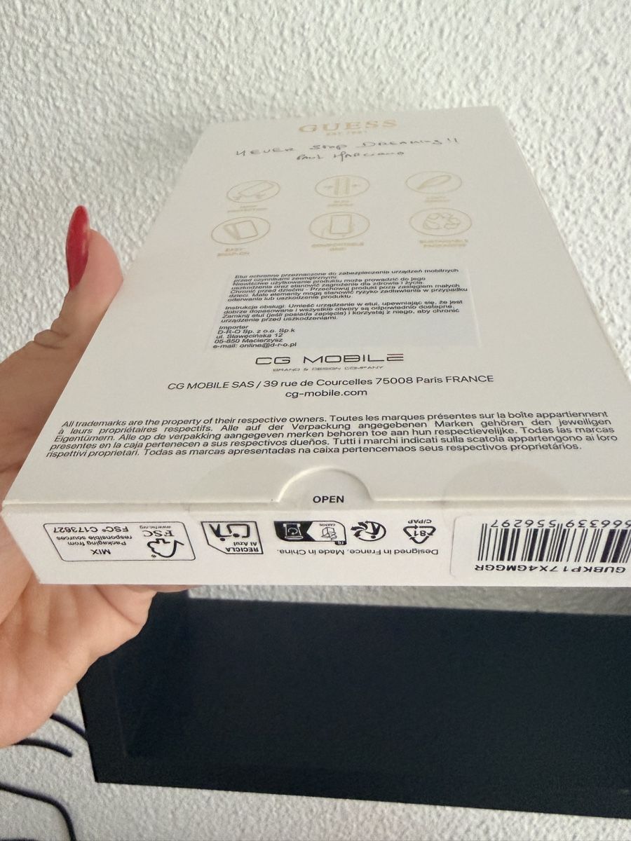 Guess Cover & Protezioni schermo: Original GUESS iPhone 17 Pro Max Booktype Folio Case  – Nuovo (secondo la descrizione) da Amriswil venduto da tiz_w96z 2