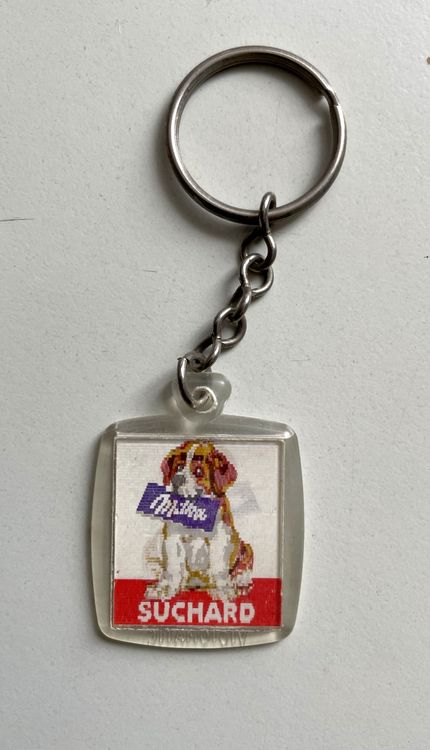 Ancien Porte clés pub Tablette chocolat au Lait POULAIN