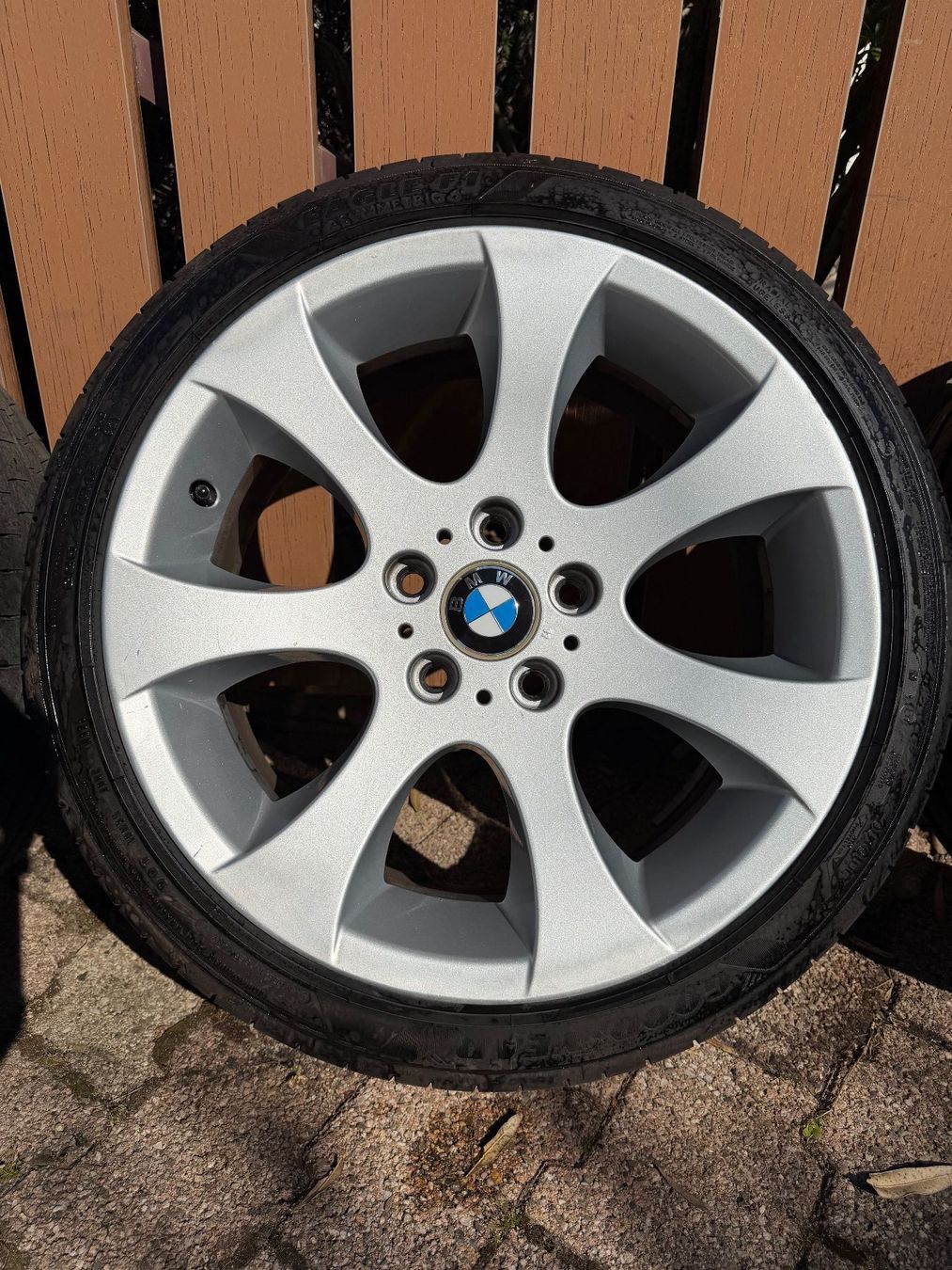 BMW Pneumatici & Ruote complete: BMW Styling 162 mit neuwertigen Goodyear Eagle F1 E90 – Usato da Plan-Les-Ouates venduto da Shocc 3