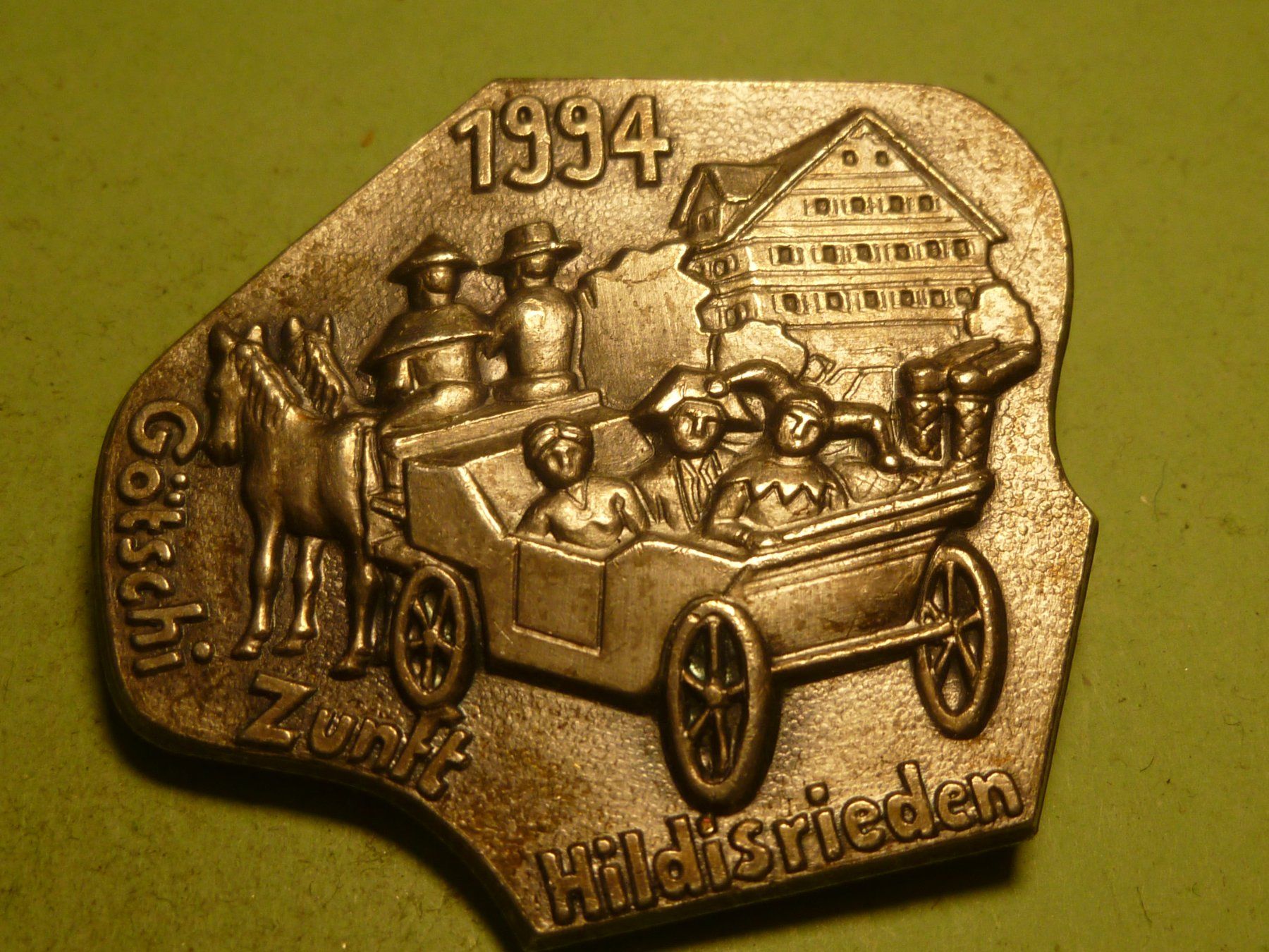 Plaketten & Abzeichen: HILDISRIEDEN 1994 SILBER – Gebraucht aus Ried (Muotathal) von Mandarin02