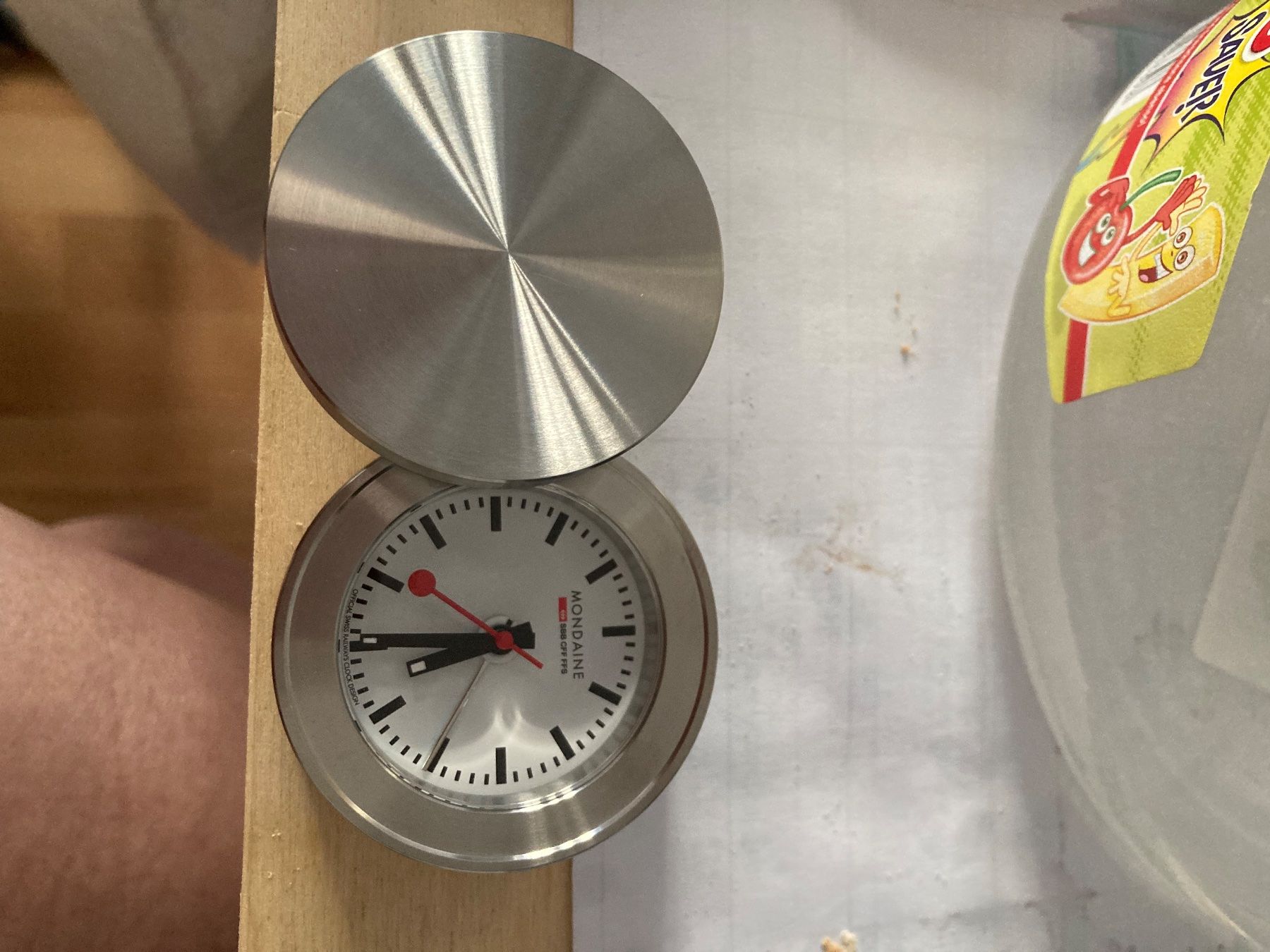 Mondaine Uhren: Mondaine Uhr / Wecker – Neu und originalverpackt aus bülach von mameli04 1
