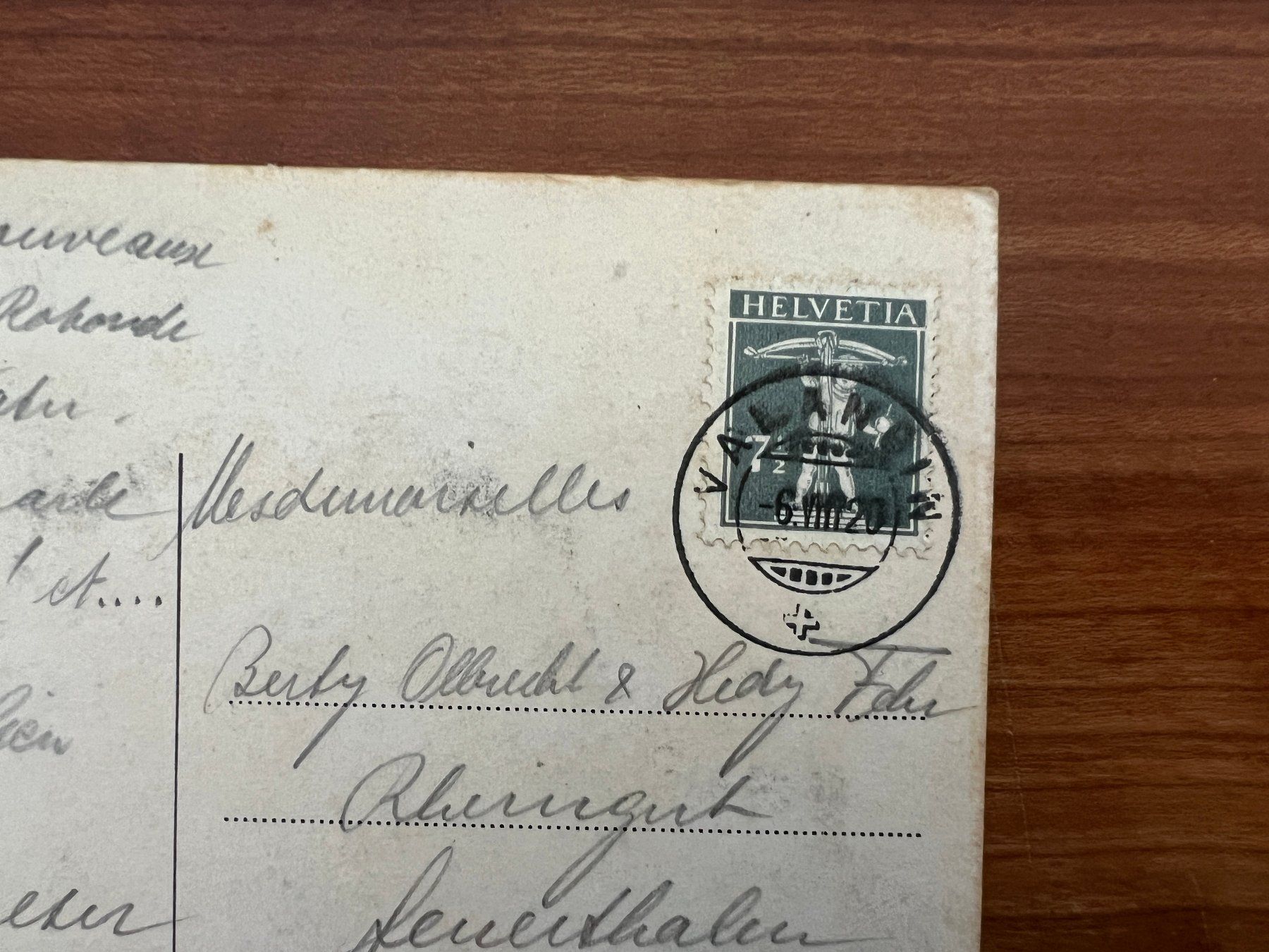 Cartoline postali: AK  1920 Valangin   (G2293) – Usato da Hinwil venduto da Sidi4 1