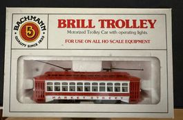 Brill trolley tramway Bachmann 1/87