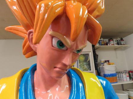 Son Goku Life Size Figur – Lebensgroße Dragon Ball Z Statue
