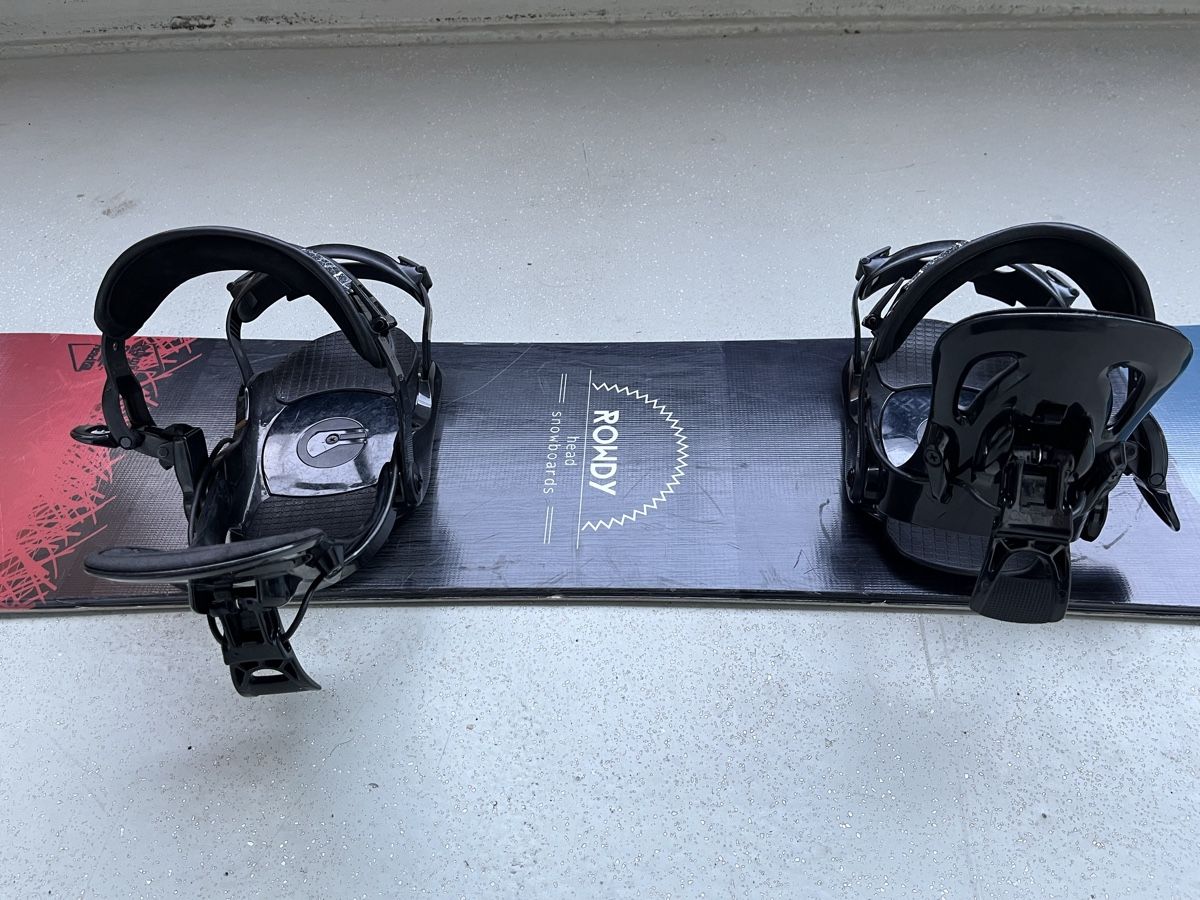 Head Board: Snowboard Head rowdy 128cm inkl. Bindung – Usato da Horgen venduto da pupcia01 5