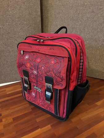4YOU Schulrucksack in rot