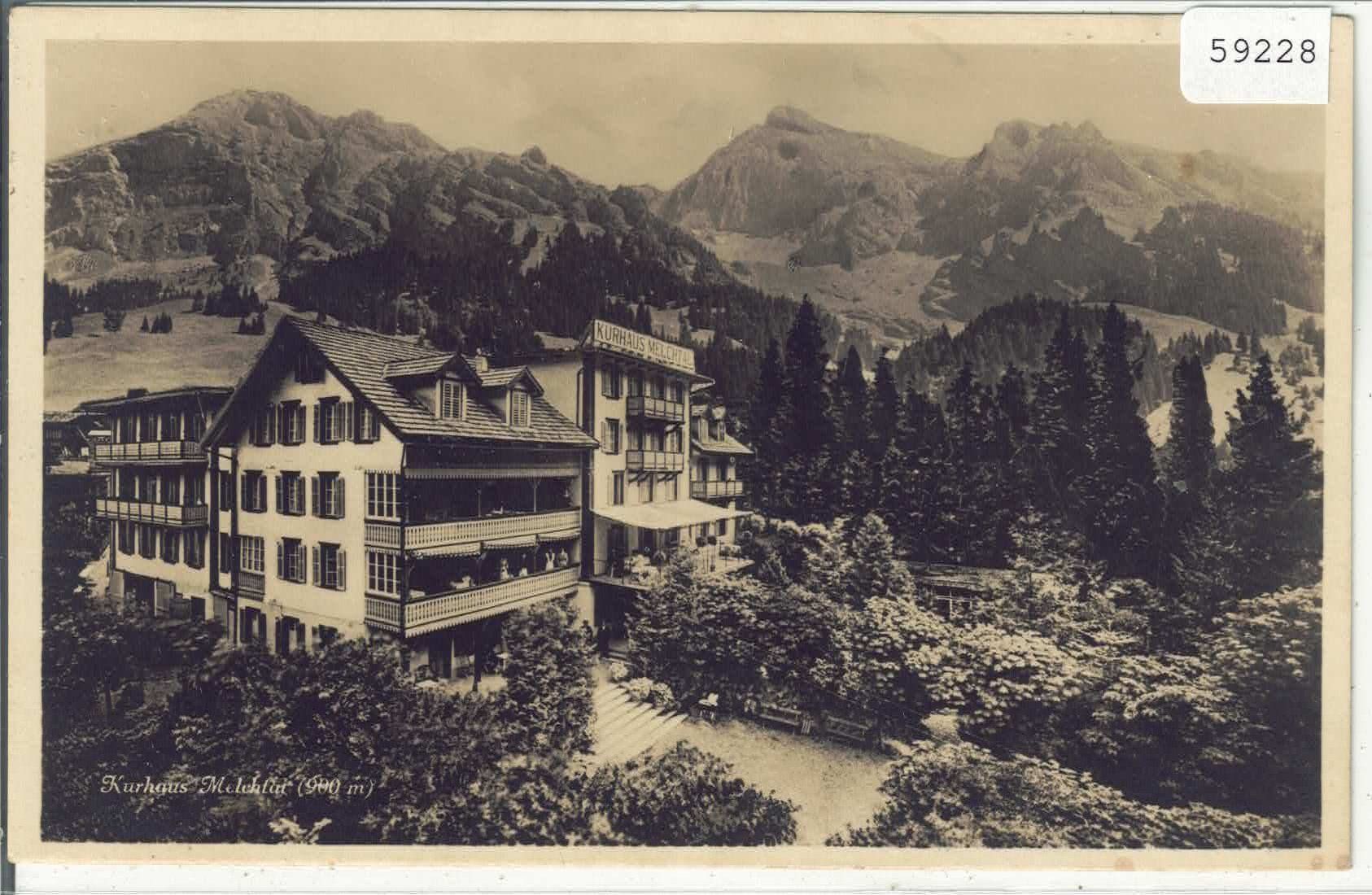 Ansichtskarten: Kurhaus Melchtal – Gebraucht aus Ettingen von Kartenplanet