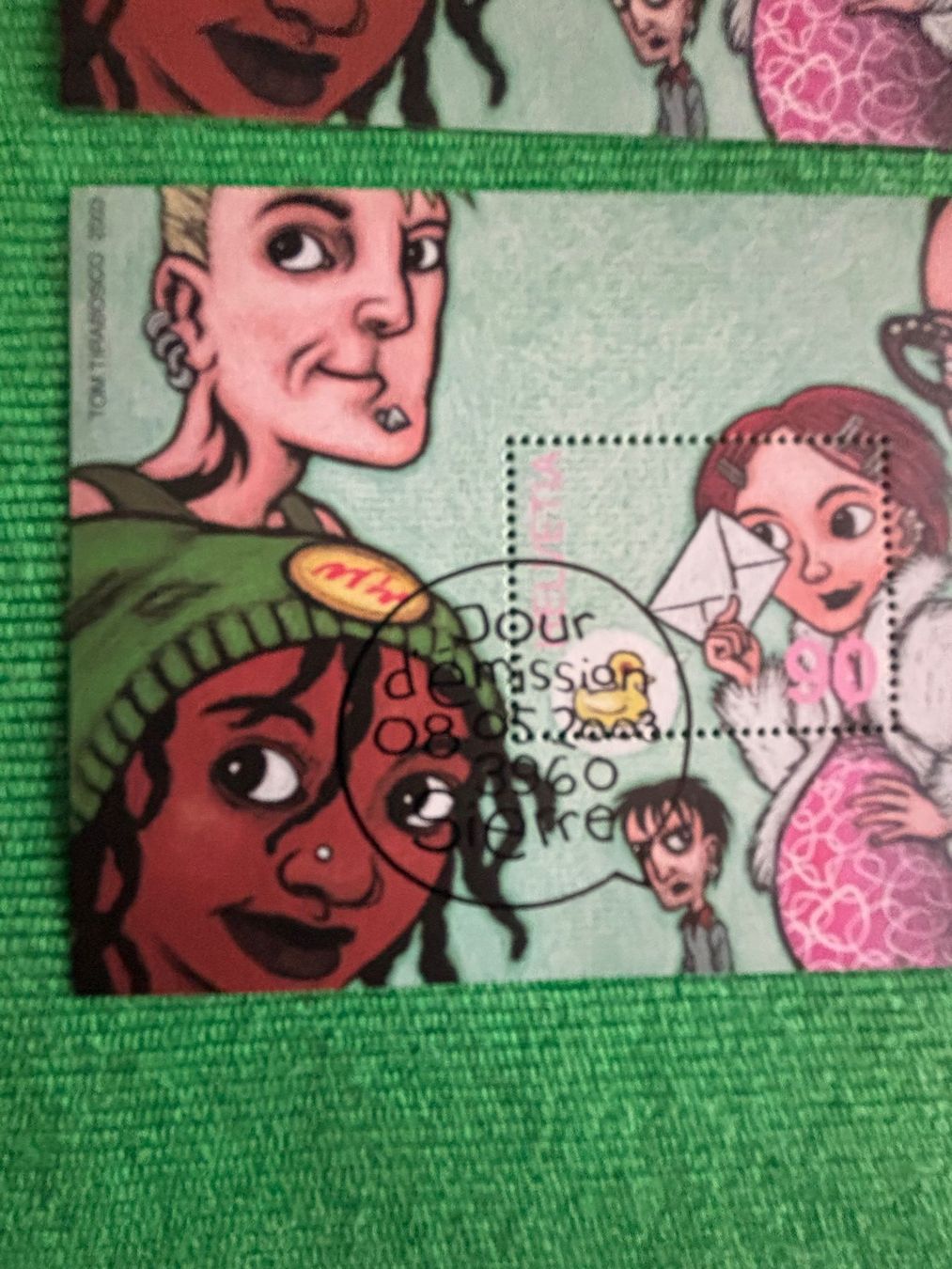 Tutti i francobolli: 2003 Sondermarken Comics   Blockausgabe – Usato da Horw venduto da Luki49 2