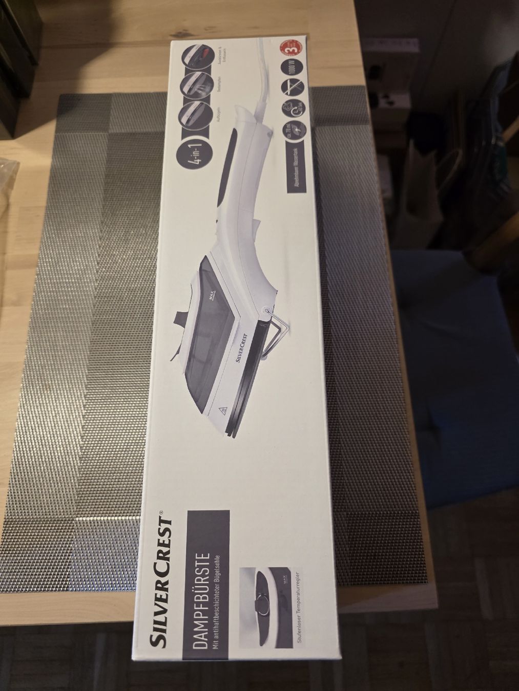 SilverCrest Pulitori a vapore: SILVERCREST Dampfbürste 4-in-1 neu 1000W – Nuovo e nell'imballaggio originale da Reiden venduto da pavlo41