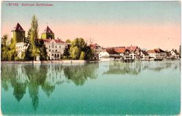 Schloss GOTTLIEBEN (im Sommer) ca. 1910 (TG)
