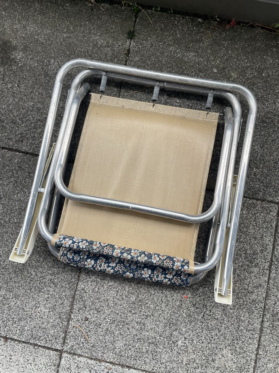 Sedie: Chaise de Camping Pliante Vintage – Usato da Vallamand venduto da Bricbracbroc82 4
