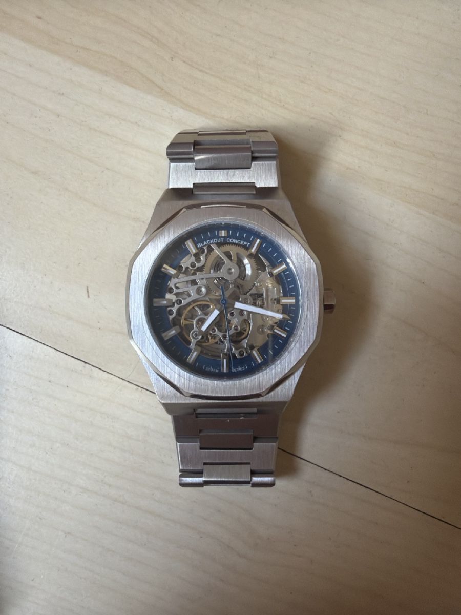 Orologi: Montre Black-out Concept skeleton automatic waterproof  – Usato da Genthod venduto da Giulia_333