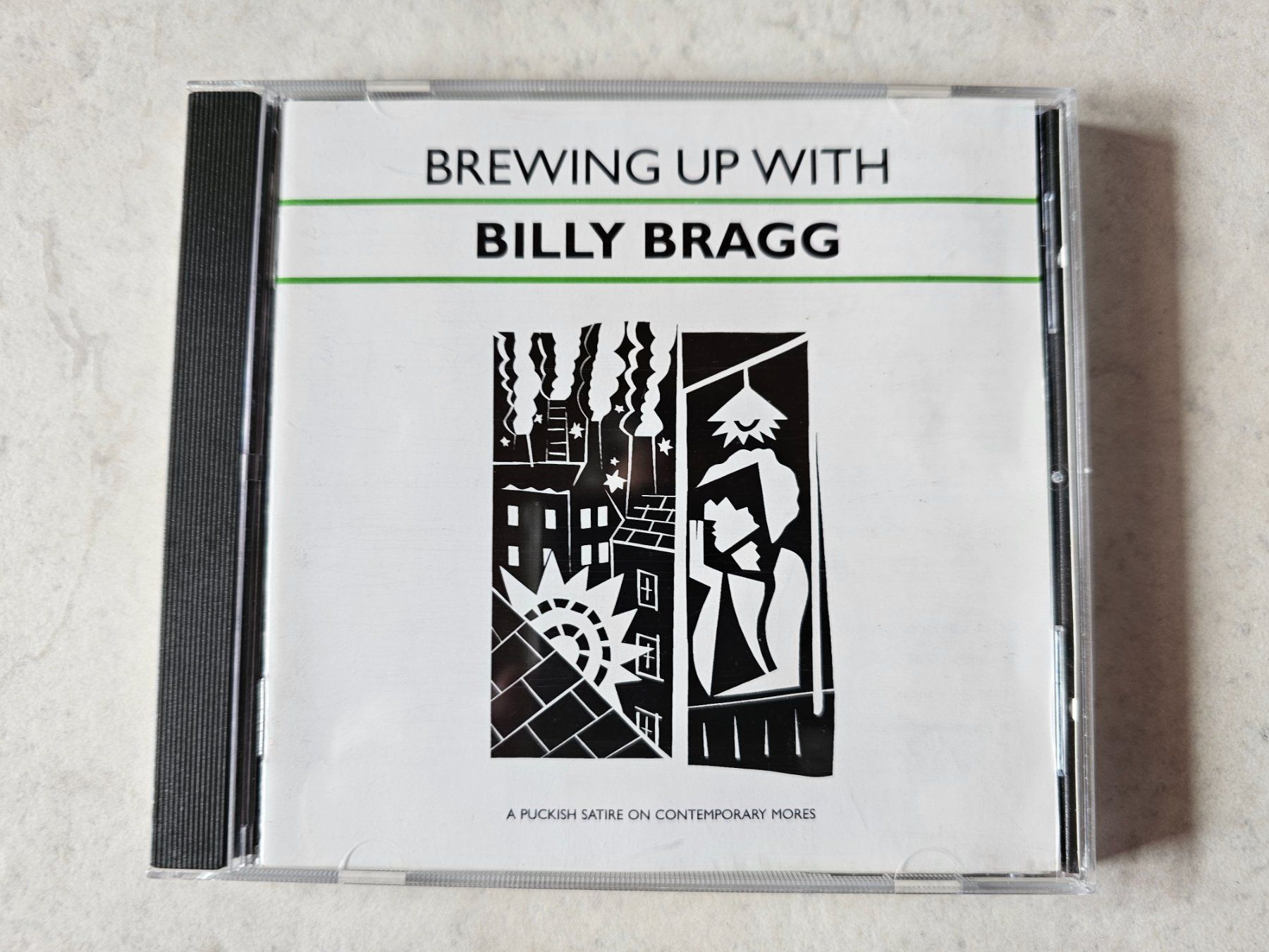 CD: Billy Bragg  -  Brewing up with – Usato da Schneisingen venduto da backstore24