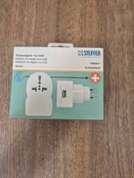 Steffen Reiseadapter mit USB Schweiz NEU