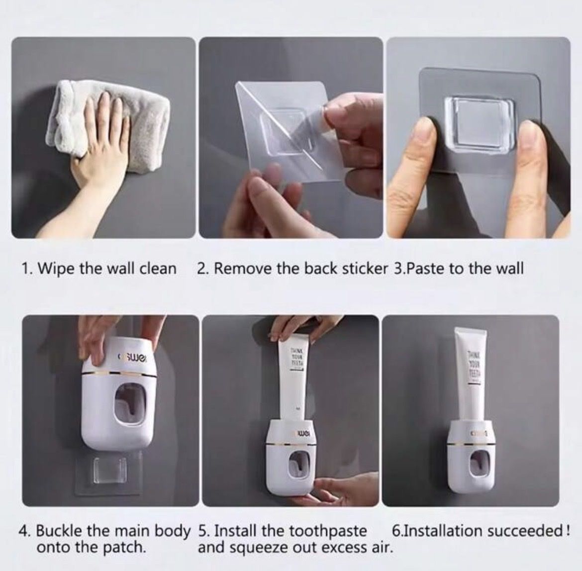 Cura dei denti: Automatischer Zahnpastaspender – Nuovo e nell'imballaggio originale da Emmenbrücke venduto da ShopDirect 3