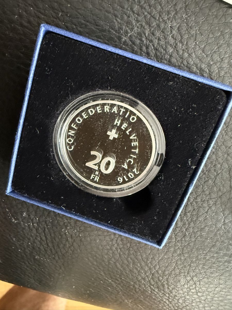 Tutti le monete: Gottardo 2016 20 Francs Silber Münze – Nuovo e nell'imballaggio originale da Goldach venduto da Messerguru 5